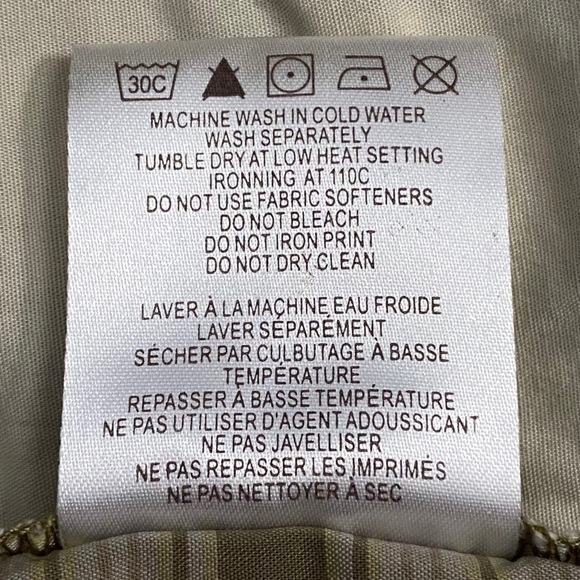 Lole Brown Yellow White Plaid Shorts Water Repellent Quick Dry Stretch 10 - Picture 6 of 16